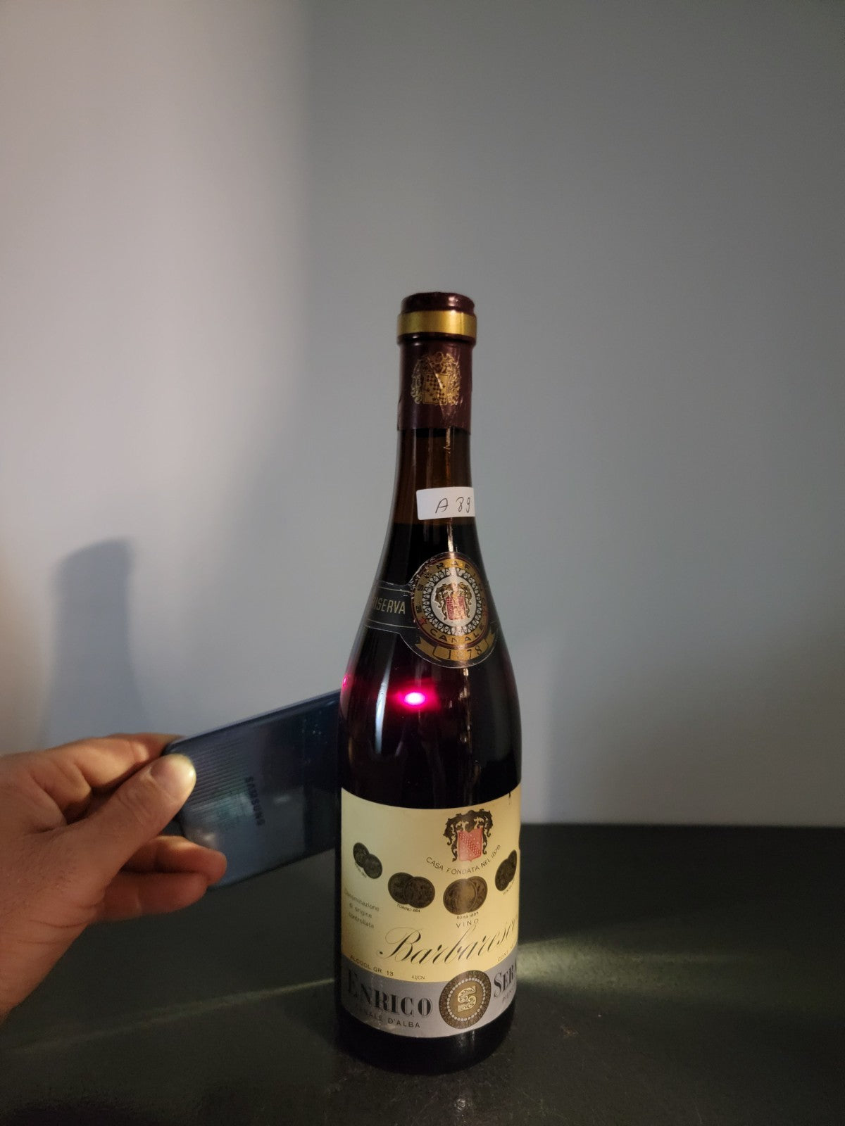Barbaresco Enrico Serafino 1966  Riserva bott..72 cl 13%_2