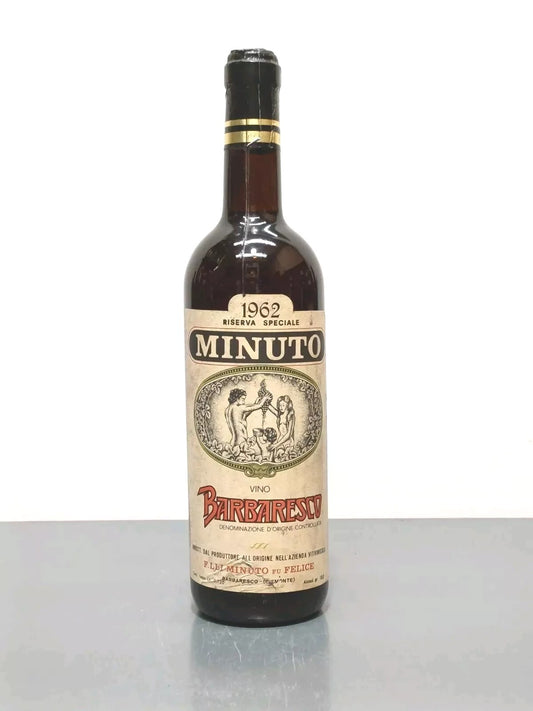 Barbaresco Fratelli Minuto 1962 Riserva Speciale bott. 72 cl 13.5%