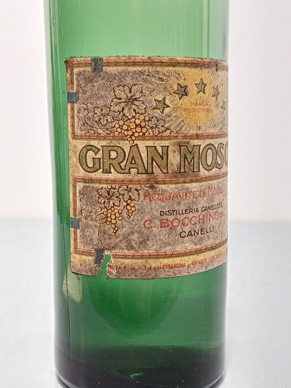 Grappa 1920 Gran Moscato Bocchino Canelli bott. 100 cl