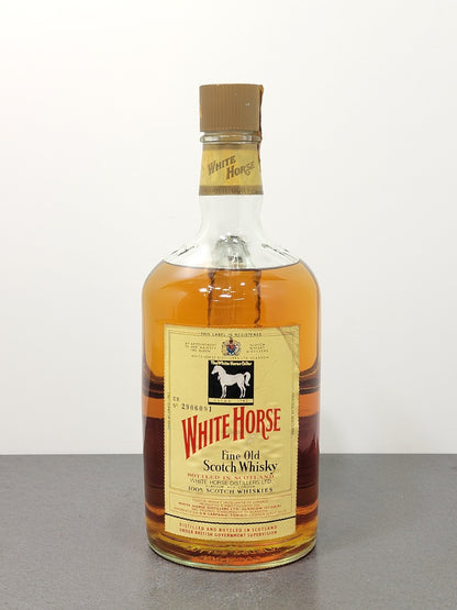 Whisky White Horse 1970s Fine Old Scotch Whisky bott. 2 Litri 40%