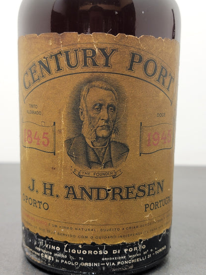 J.H. Andresen 1945 Century Port 100 anniversario bott. 72 cl 20%