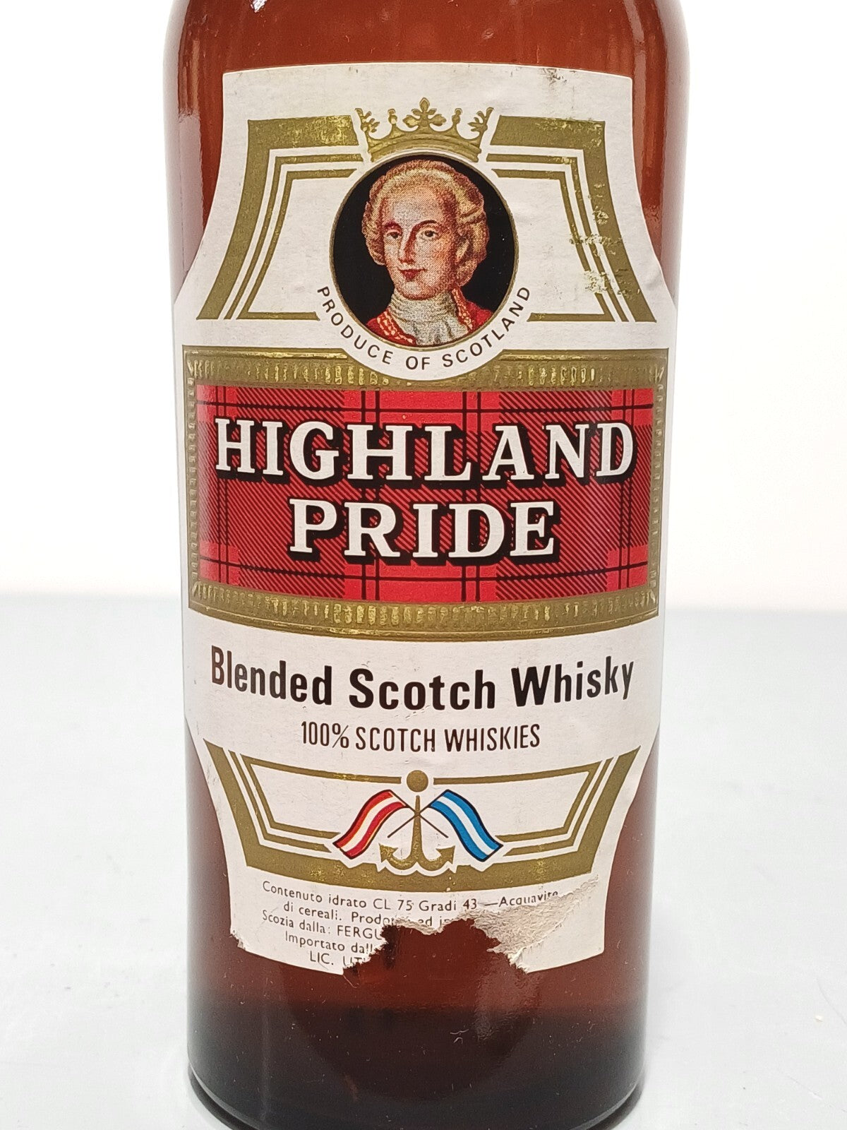 Whisky Highland Pride 5 years Blended Scotch Whisky anni 60 bott.75 cl