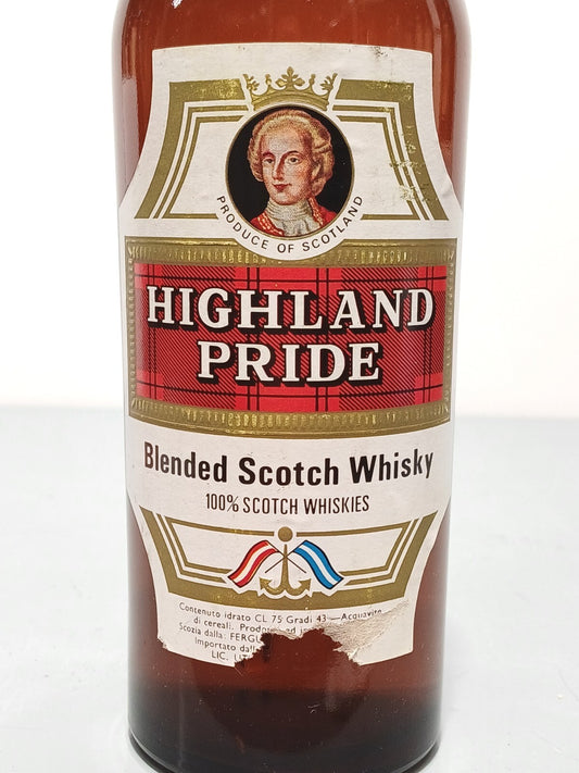 Whisky Highland Pride 5 years Blended Scotch Whisky anni 60 bott.75 cl