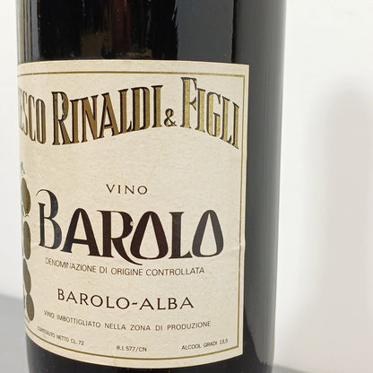 Barolo 1967 Francesco Rinaldi bott. 72 cl 13.5%