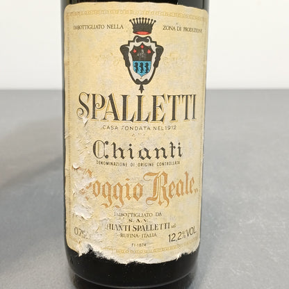 Chianti Spalletti 1974 Riserva Poggio Reale Rufina bott.75 cl