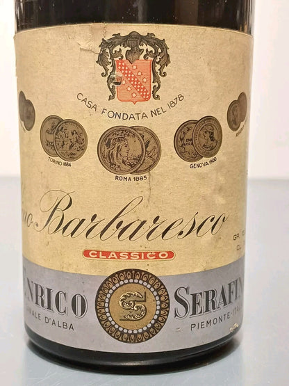 Barbaresco Enrico Serafino  1958 bott..70 cl 13,5%