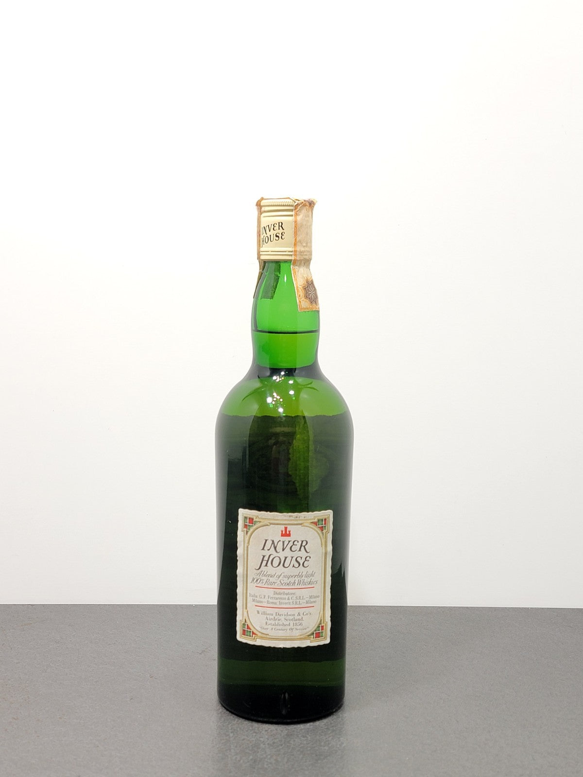 Whisky Inver House Green Plaid 1970s Rare Scotch Whisky bott.75 cl 40%