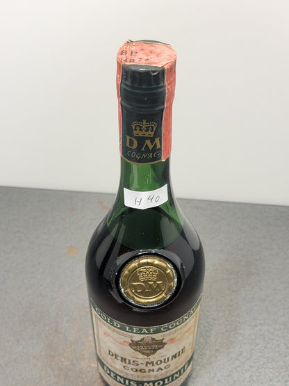 Cognac Denis Mounie Gold Leaf 1960s bott.73 cl 40%