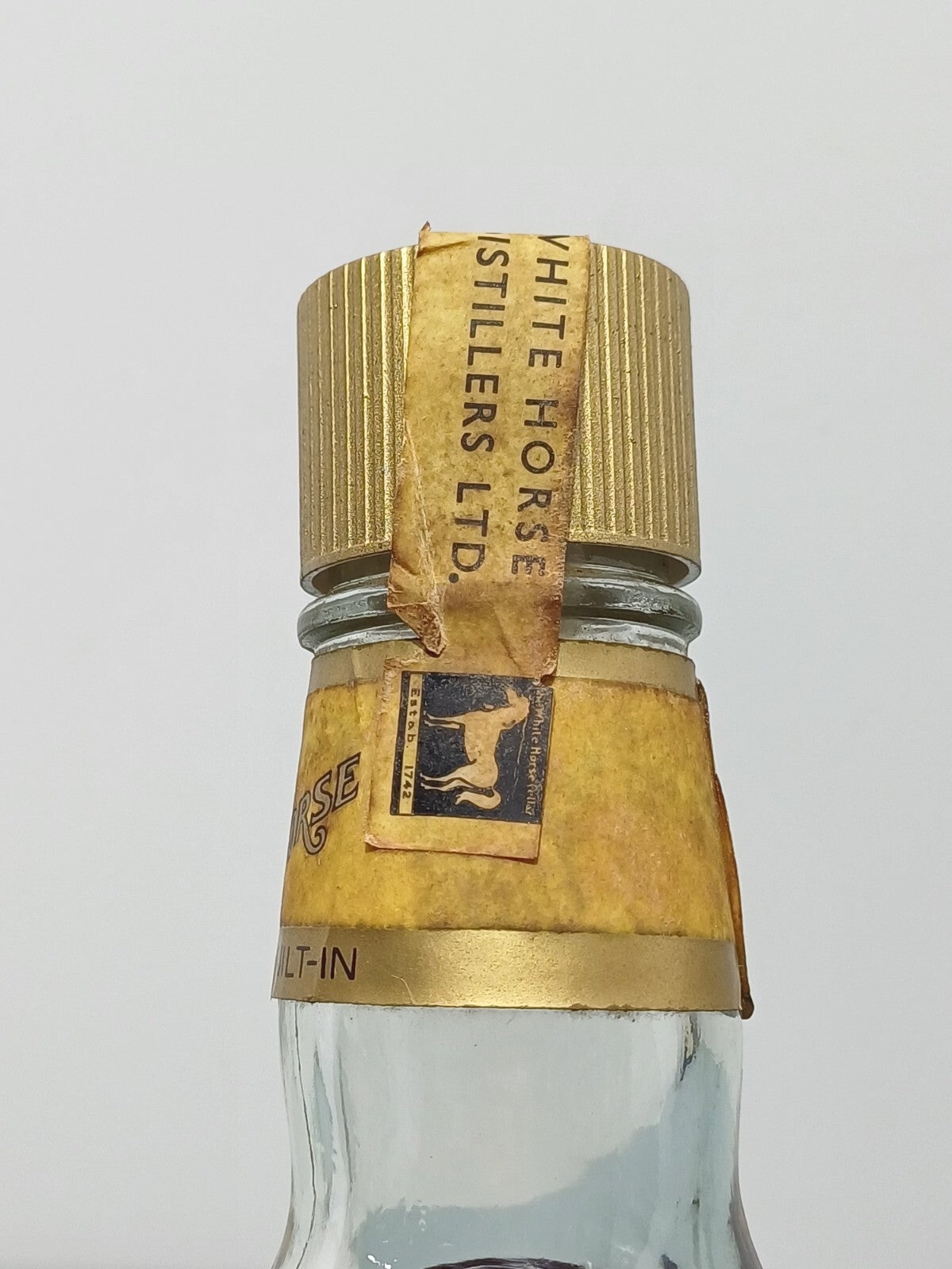 Whisky White Horse 1970s Fine Old Scotch Whisky bott. 1,75 Litri 40%