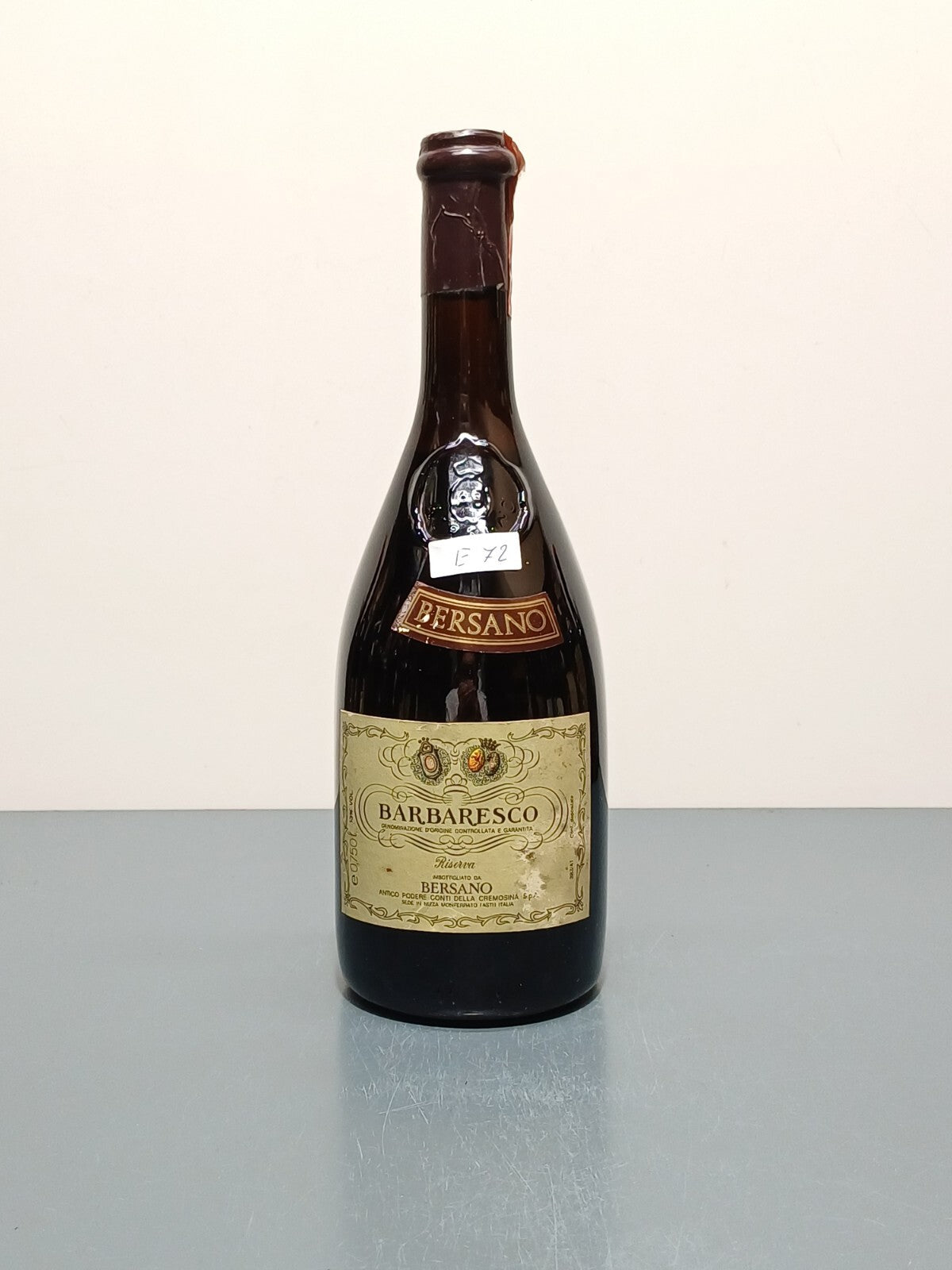 Barbaresco 1982 Bersano Riserva bott..75 cl