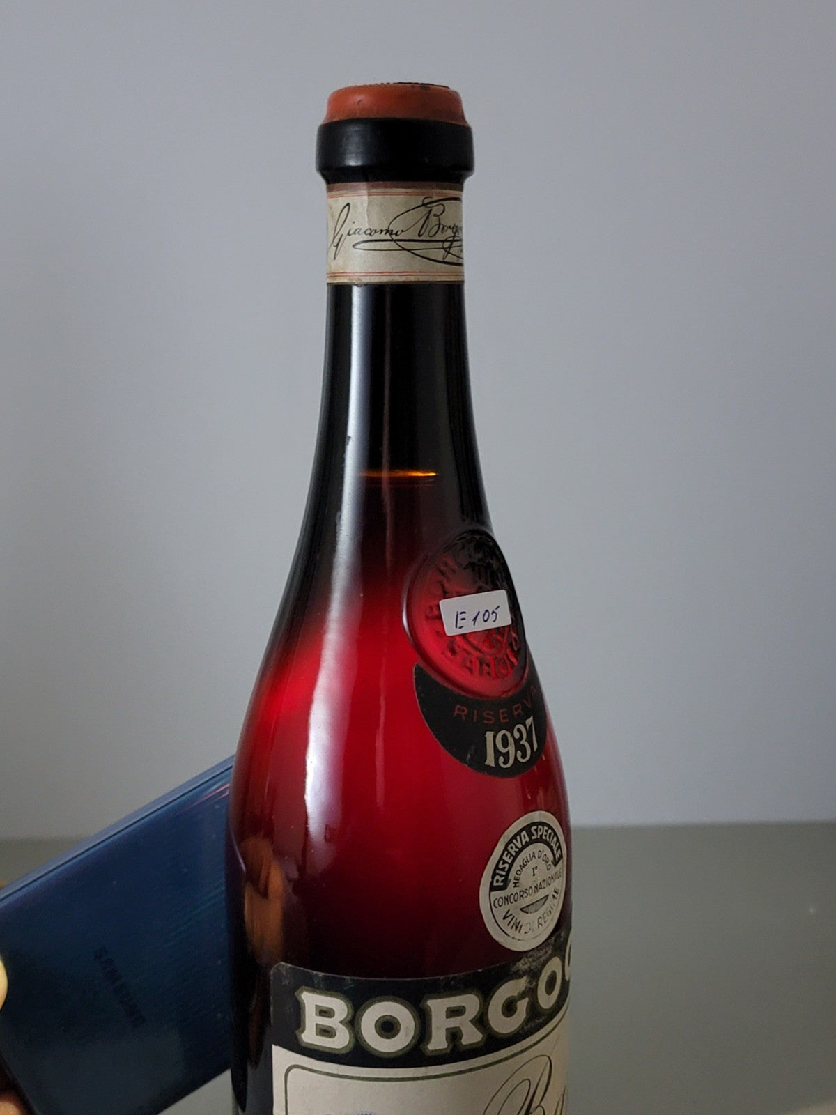 Barolo Borgogno 1937 Riserva Speciale Propri Vigneti Canubbi bott.72 cl 13.5%