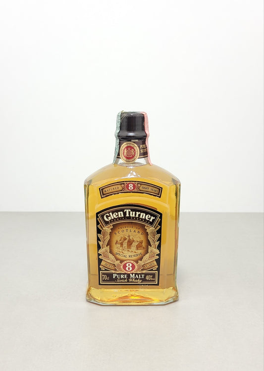 Whisky Glen Turner 8 years 1990s Special Reserve Pure Malt bott. 70 cl 40%