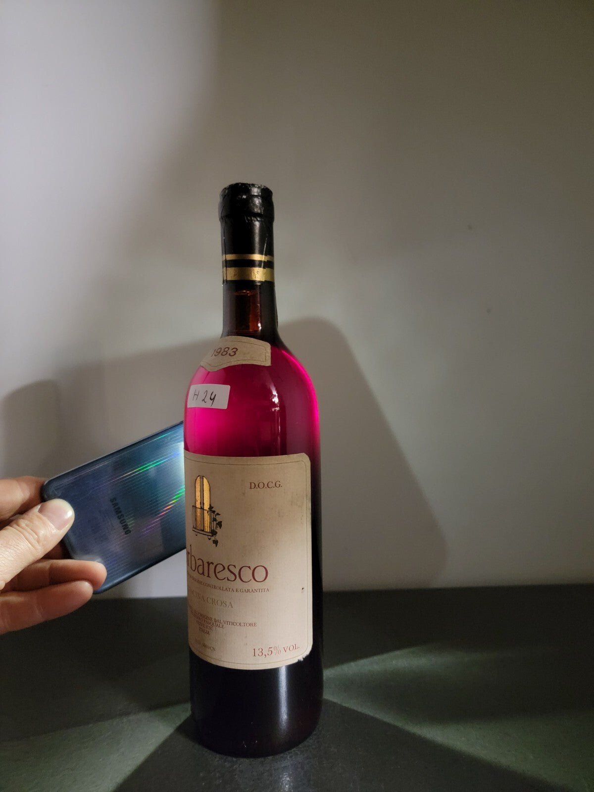 Barbaresco Cascina Crosa 1983 Neive Pelissero Pasquale bott..75 cl 13.5%