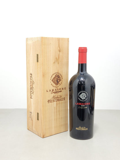 Lamaione Magnum 2003 Castelgiocondo Frescobaldi Cassa in Legno 1,5 litri 14%