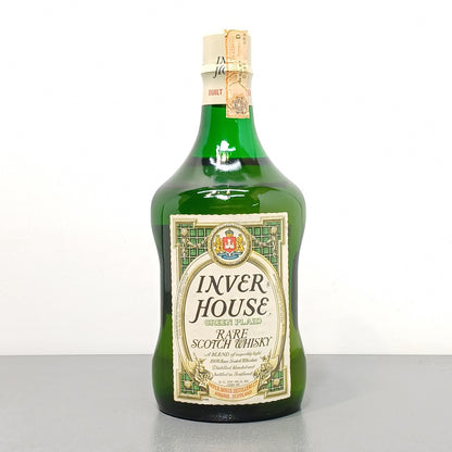 Inver House 1960s Green Plaid Rare Scotch Whisky Blended WilliamDavidson 2L