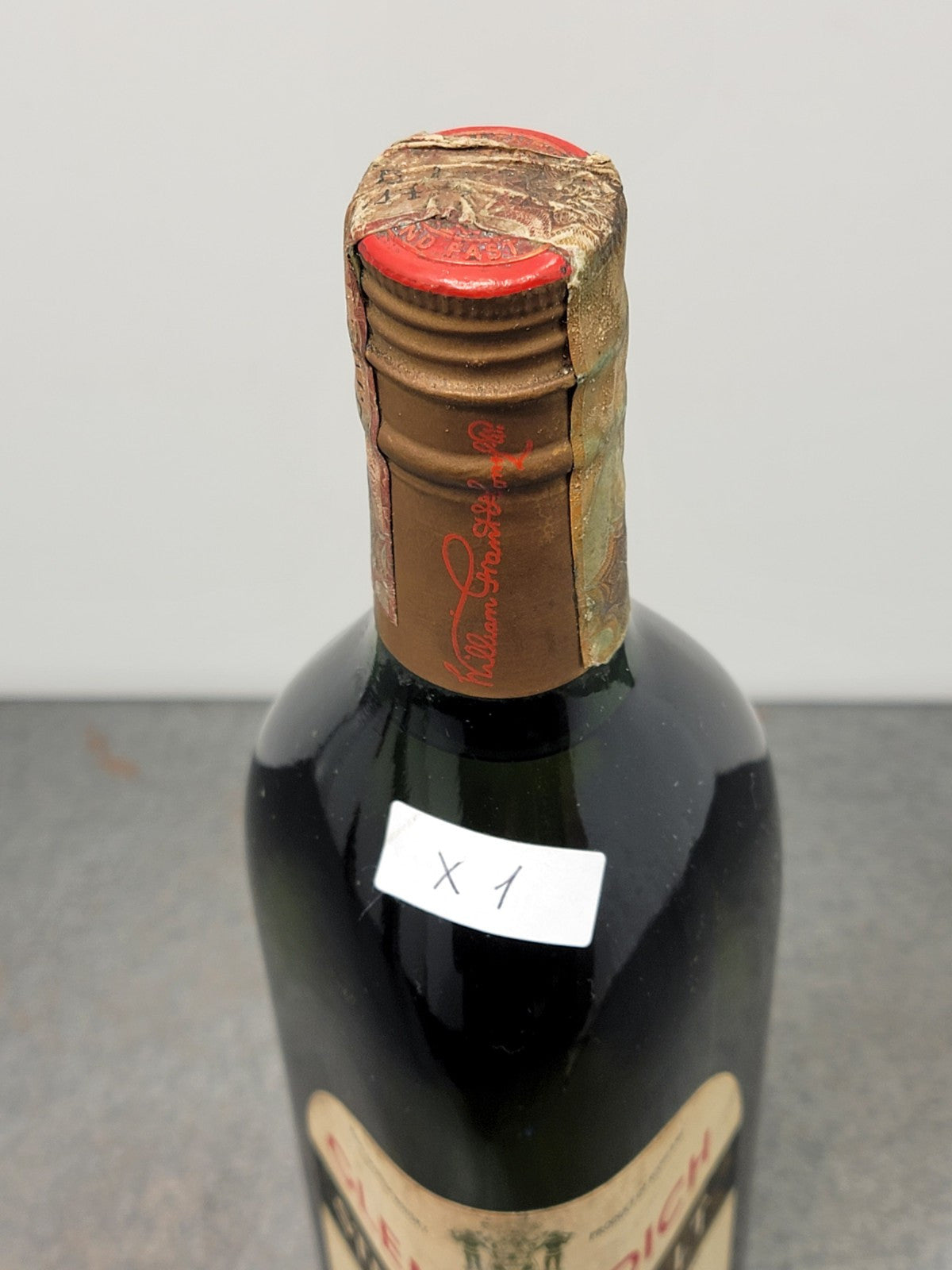 Whisky Glenfiddich 8 years 1960s Straight Malt Scotch 86 Proof bott.75 cl 43%