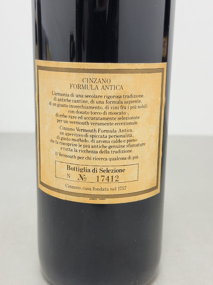 Vermouth Cinzano Antica Formula 1970s Con Box bott. 1 litro 16,5%