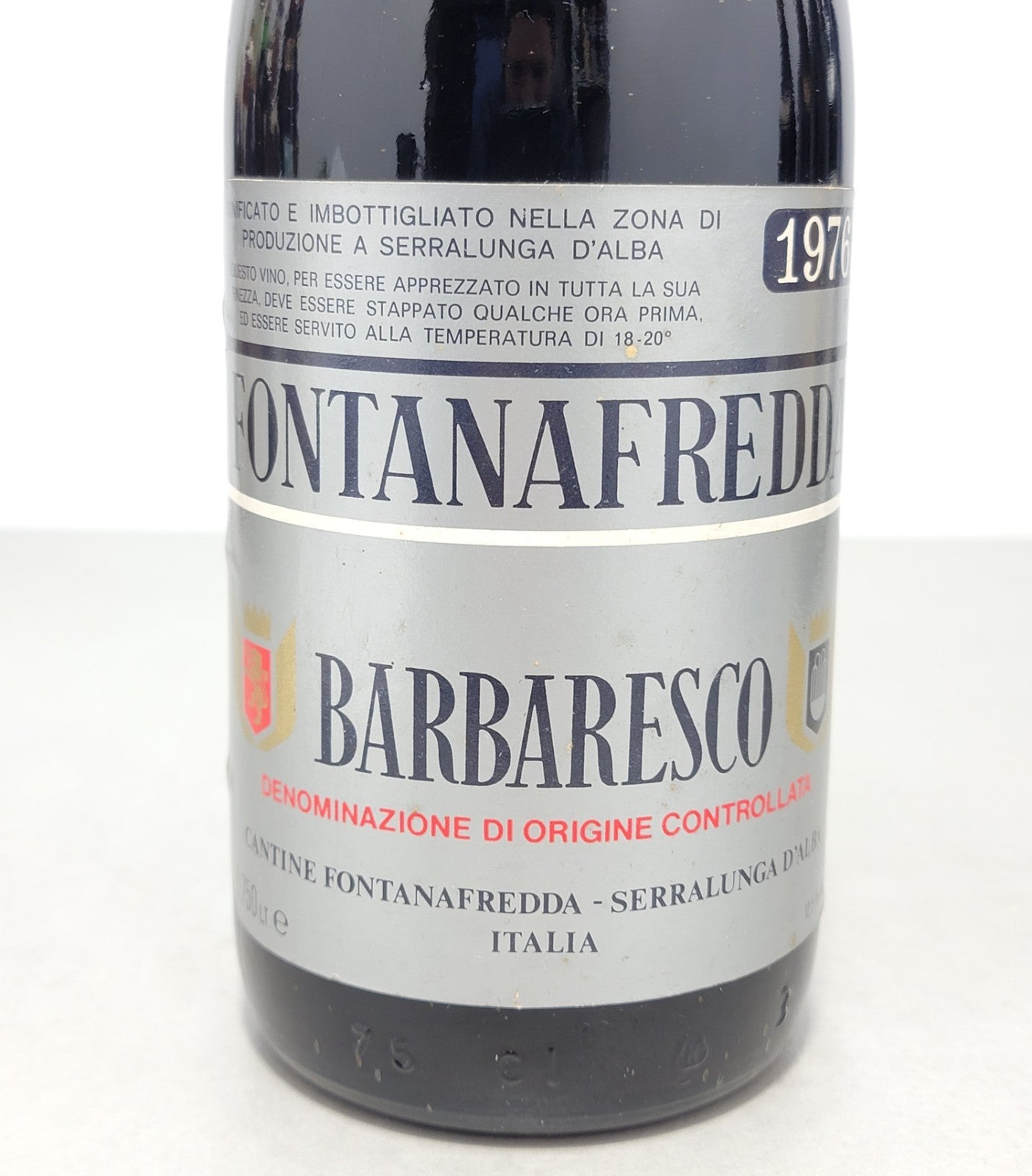 Barbaresco Fontanafredda 1976 Serralunga D'Alba bott. 75 cl 12,5%