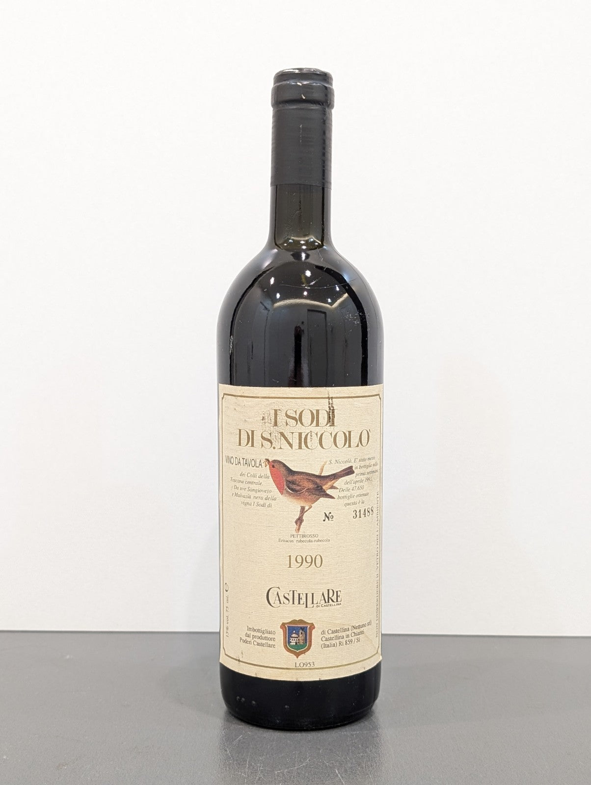 I Sodi Di San Niccolò Castellare Di Castellina 1990 bott. 75 cl 13,5%