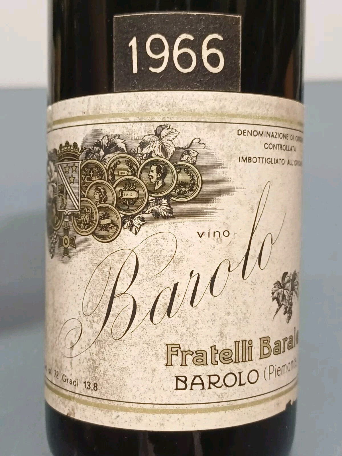 Barolo 1966 Fratelli Barale Piedmont, Italy bott.0.72 cl