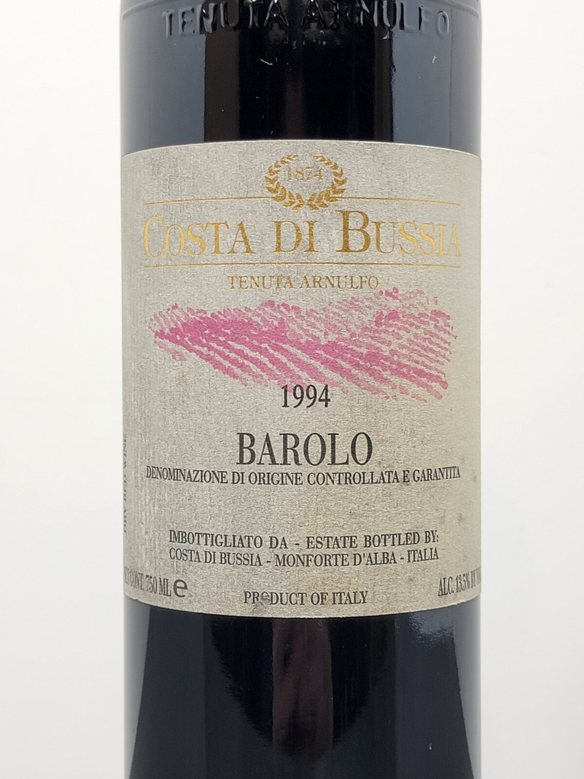 Barolo Costa di Bussia 1994 Tenuta Arnulfo Riserva Bussia bott. 75 cl 13.5%