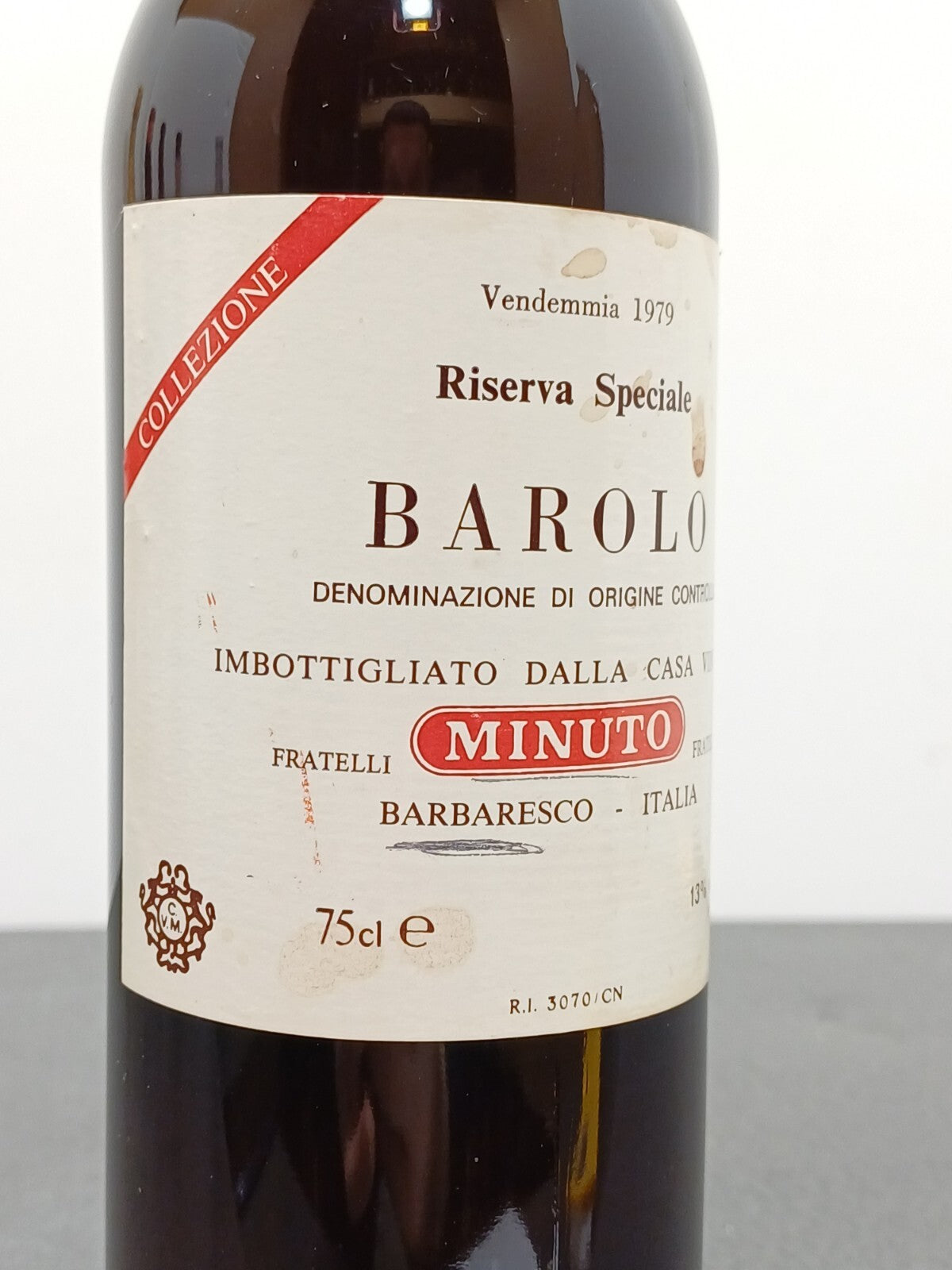 Barolo Minuto 1979 Riserva Speciale bott.75 cl