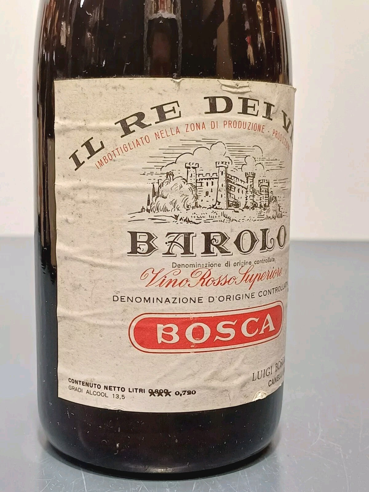 Barolo Luigi Bosca 1964 Vino Rosso Superiore bott.72 cl 13.5%