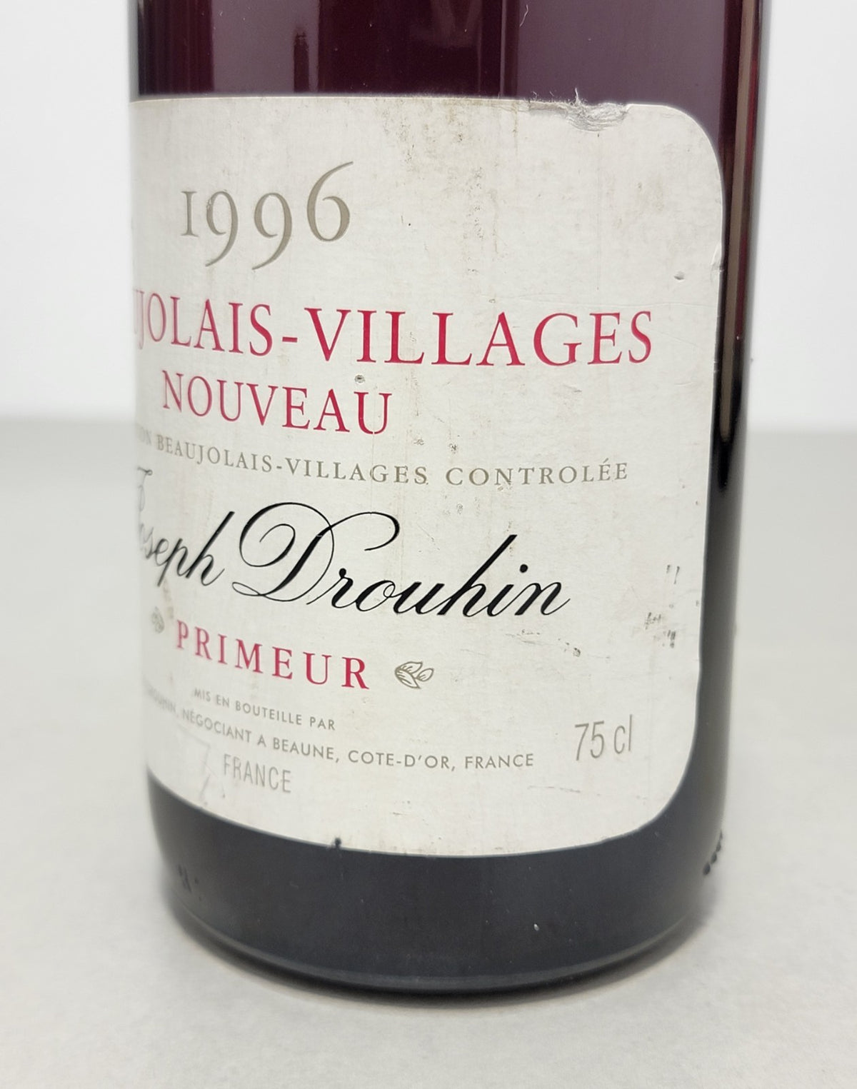 Beaujolais Villages Nouveau 1996 Joseph Drouhin Primeur bott. 75 cl 12,5%