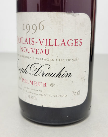 Beaujolais Villages Nouveau 1996 Joseph Drouhin Primeur bott. 75 cl 12,5%