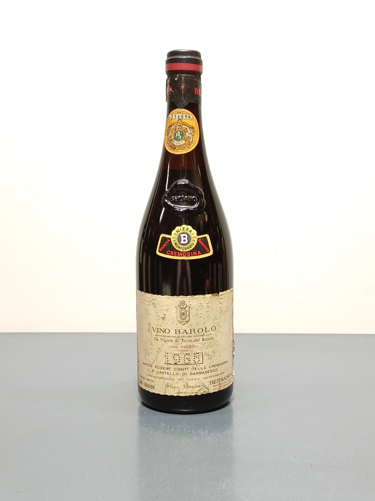 Barolo Bersano 1968 Riserva Speciale bott.72 cl 13,5%