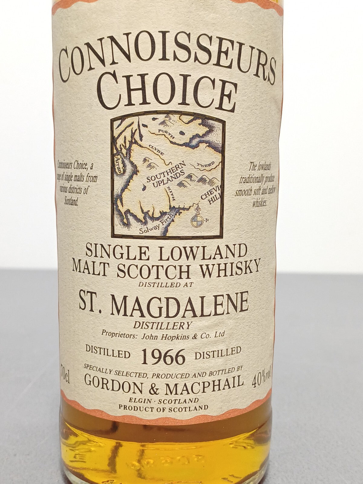 Whisky ST. Magdalena 1966 Connoisseurs Choic Gordon&Macphail 70 cl Imbott. 1996
