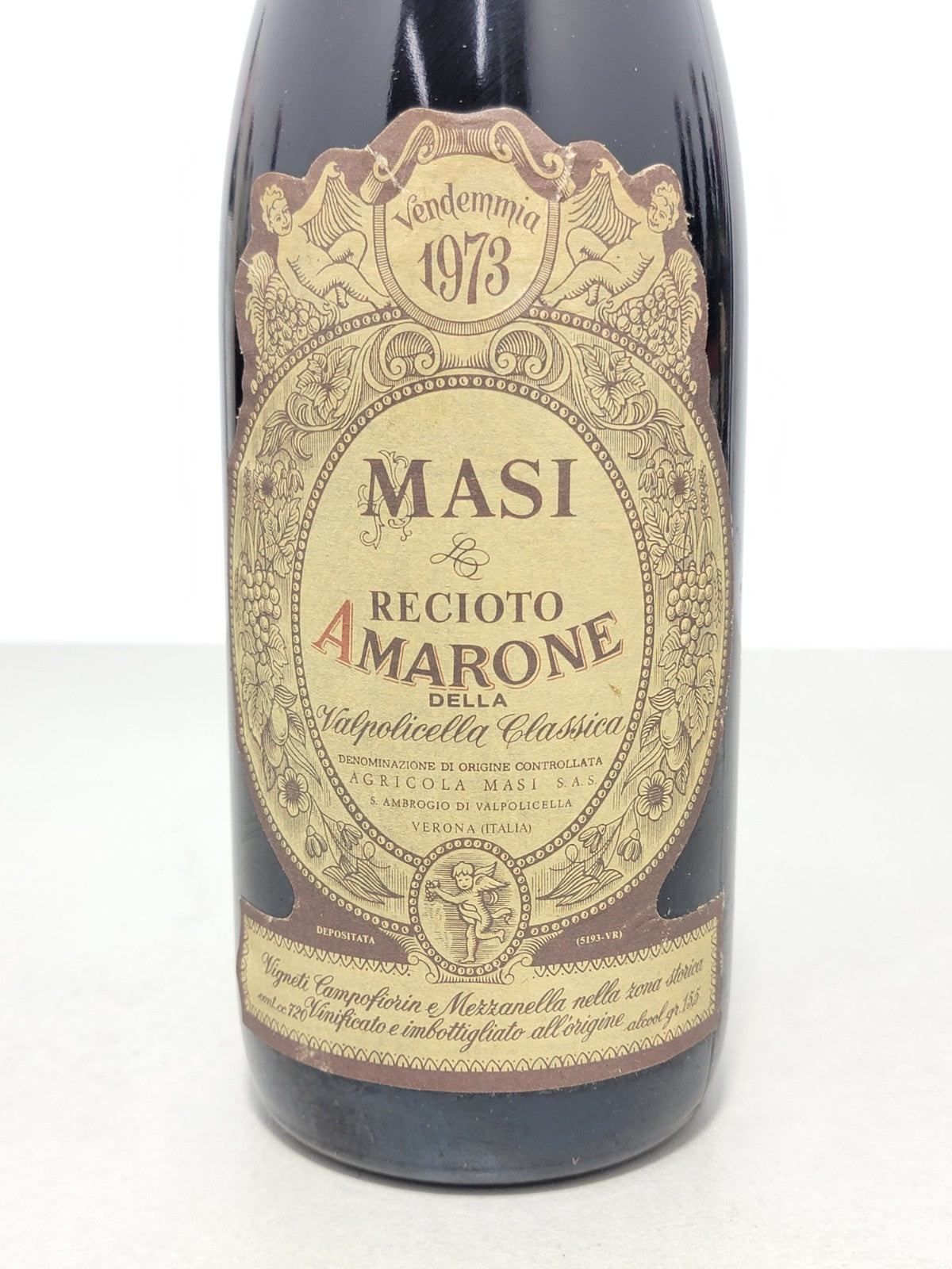Amarone Masi 1973  Recioto Della Valpolicella Tenuta Masi bott..72 cl 15.5%