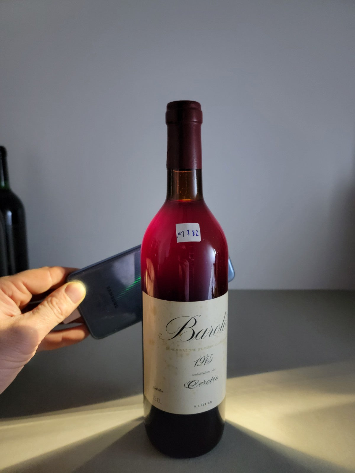 Barolo Ceretto 1975 Alba bott. 75 cl 13%