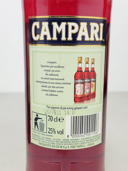 Campari Limited Edition 150 Anniversary Avaf,Rehberger V.Beecroft 3 bottle 70 cl