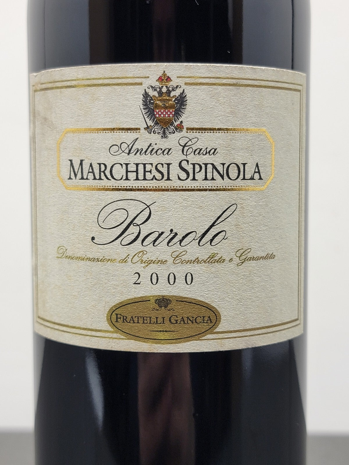 Barolo Marchesi Spinola 2000 Fratelli Gancia bott.75 cl 14%