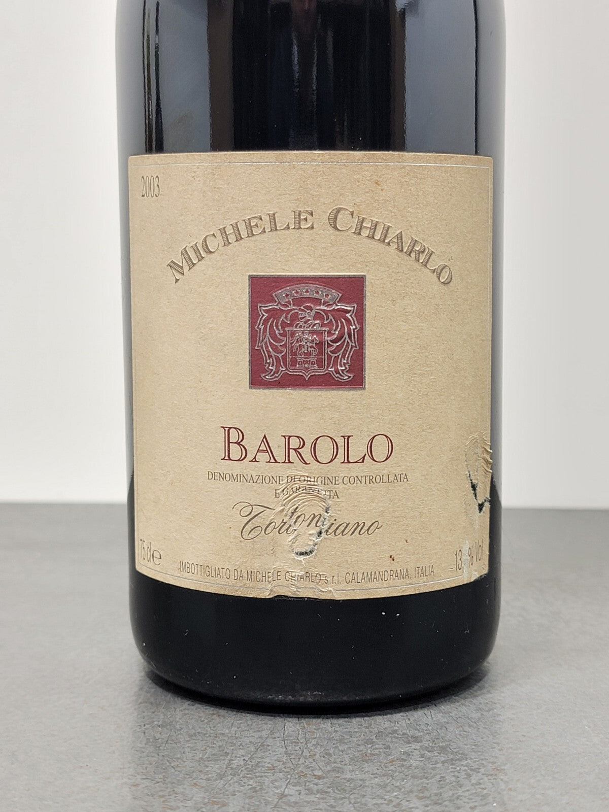 Barolo Michele Chiarlo Tortoniano 2003 bott.75 cl 13.5%