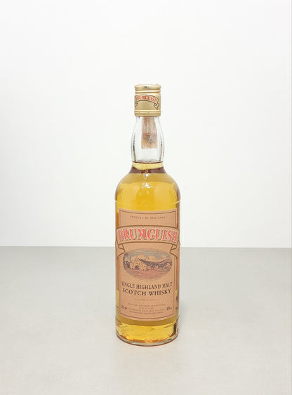 Whisky Drumguish 1980s Single Highland Malt Scotch con Box Whisky bott 70 cl 40%