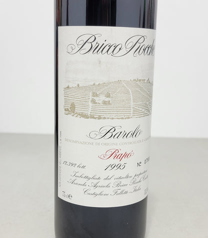 Barolo Bricco Rocche Prapo 1995 Ceretto Castiglione Falletto bott.75cl 13.5%