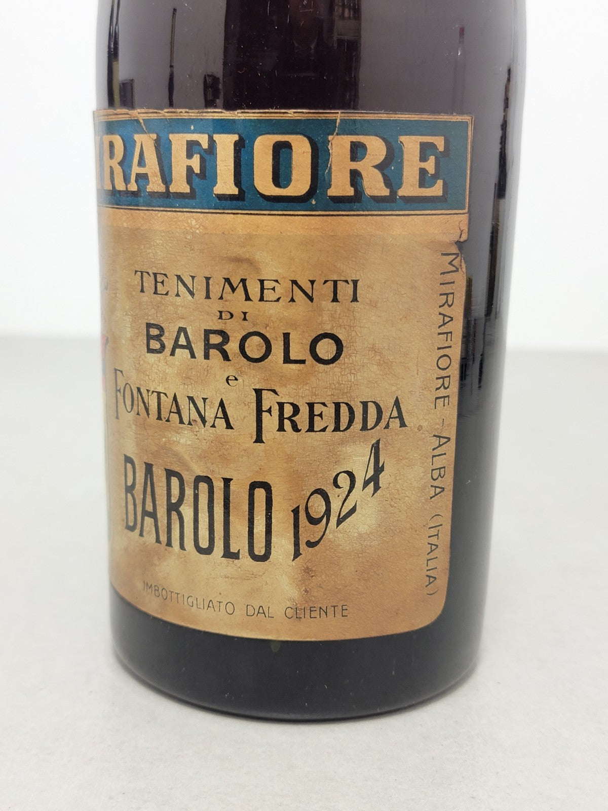 Barolo Mirafiore 1924 Fontana Fredda Alba bott.75 cl 14%