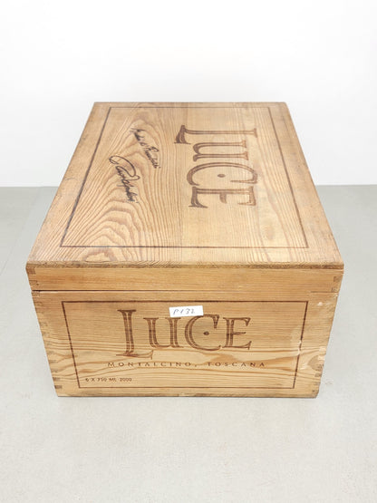 Tenuta Luce Della Vite 2000 Frescobaldi 6 Bottiglie Cassa in Legno 75 cl 14%