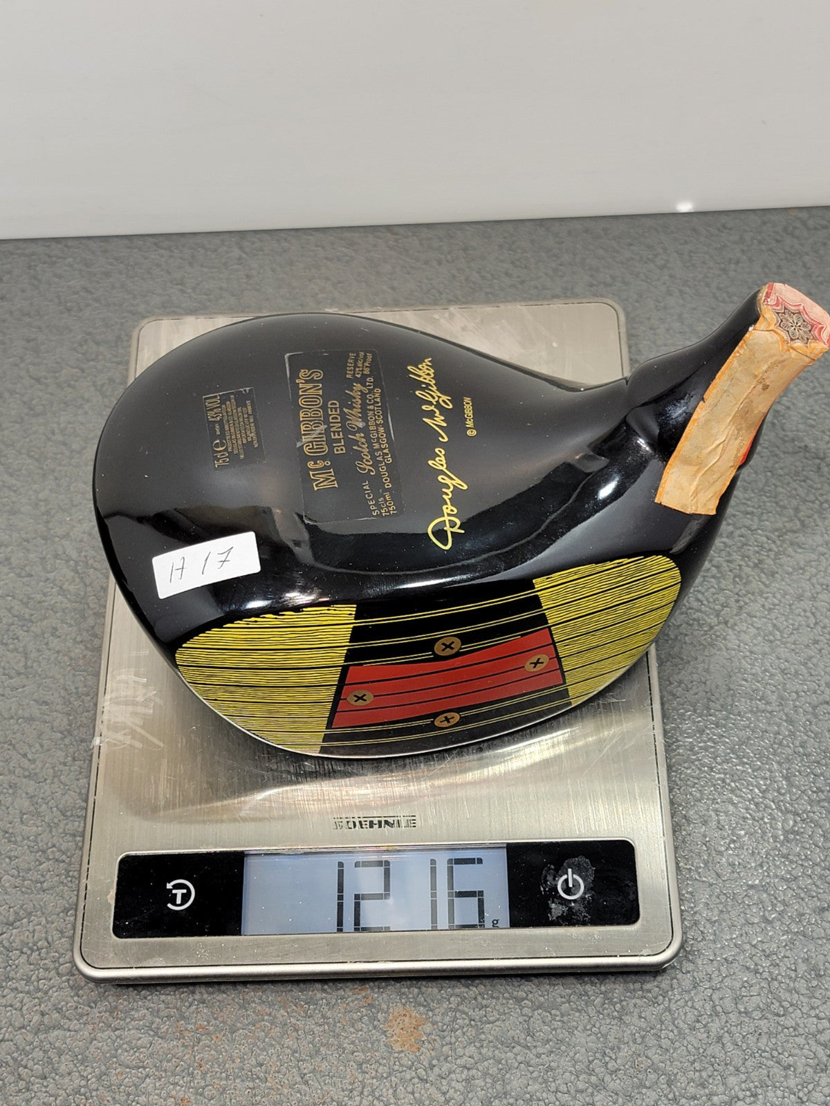 Whisky Mcgibbon's Gold Club Special Riserve 1970s Decanter 75 cl 43%