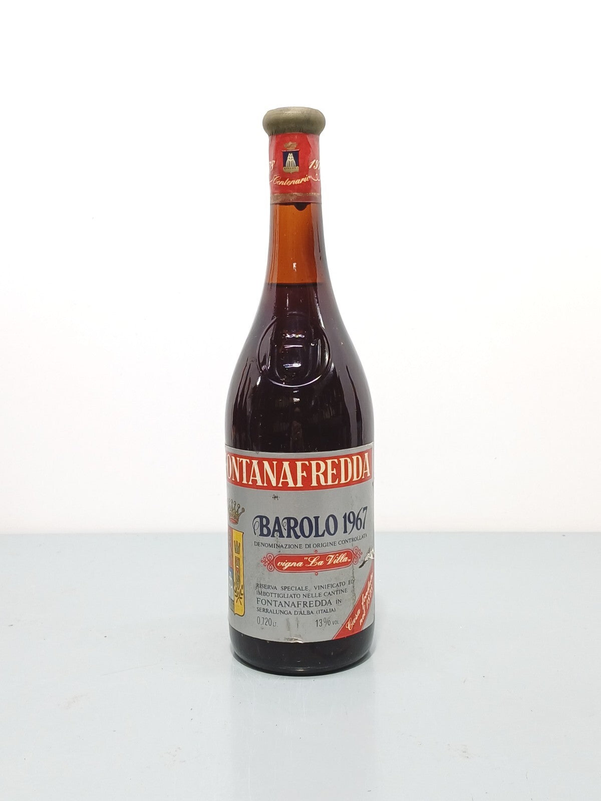 Barolo Fontanafredda Riserva Speciale 1967 Vigna La Villa bott.75 cl 13.5%