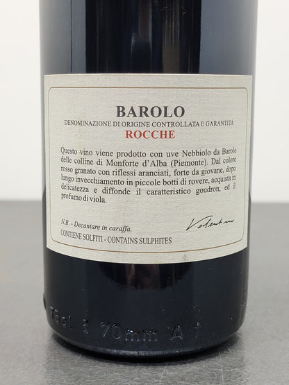 Barolo Rocche Dei Manzoni 2003 Valentino Monforte D'alba bott.75 cl 14%