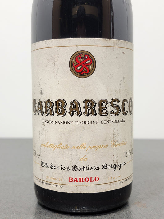 Barbaresco Borgogno 1979 Fratelli Serio & Battista bott..75 cl