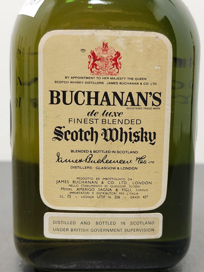 Whisky Buchanan's James 1970s De Luxe Finest Blended Scotch Whisky 75 cl 43%