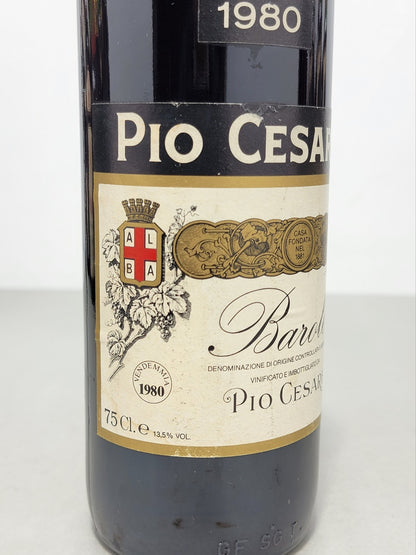 Barolo Pio Cesare 1980 Alba bott.75 cl 13.5%