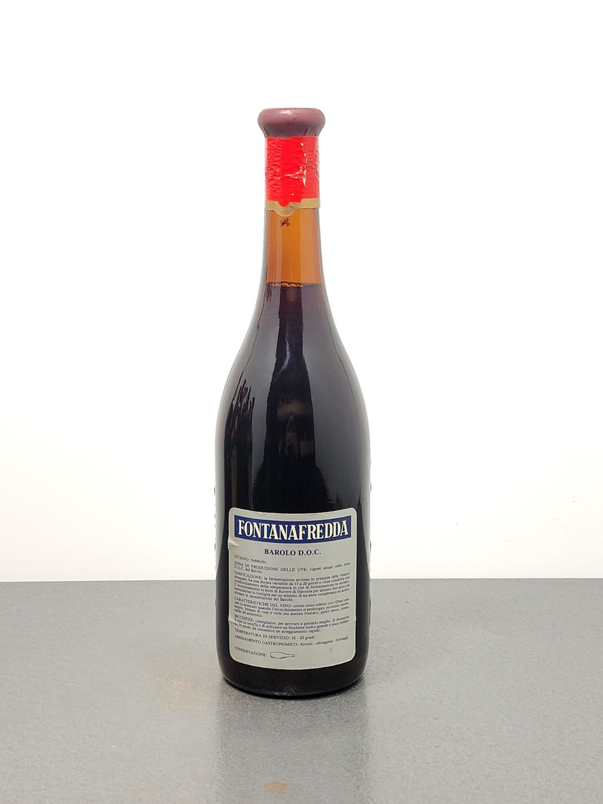 Barolo Fontanafredda 1978 Serralunga D'Alba 75 cl 13%