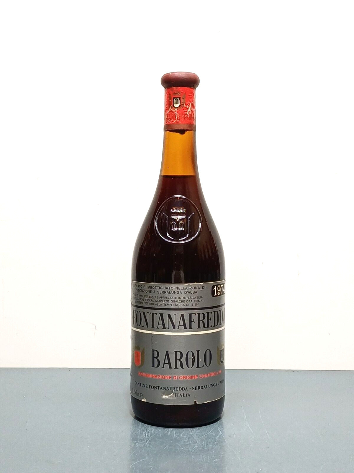 Barolo 1974 Fontanafredda Serralunga D'Alba bott. 75 cl