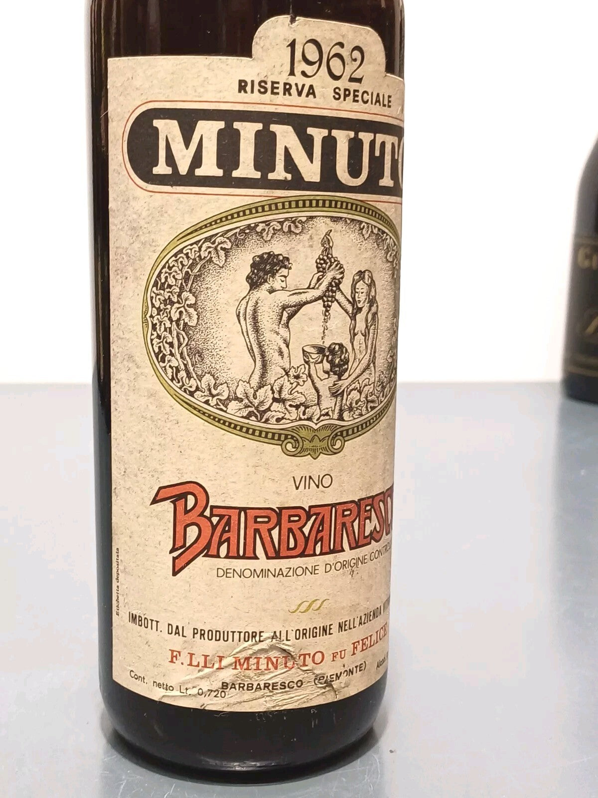 Barbaresco Fratelli Minuto 1962 Riserva Speciale bott. 72 cl 13.5%