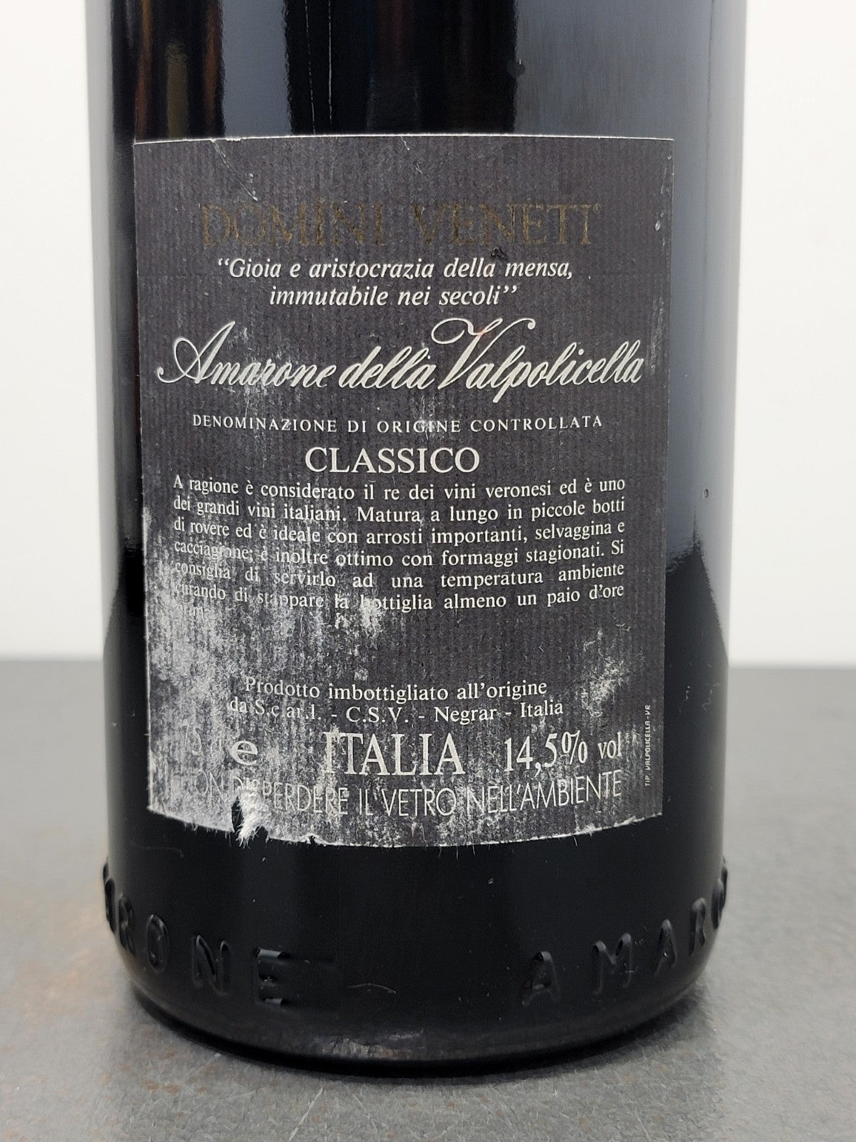 Amarone Domini Veneti 1994 Valpolicella Classico bott..75 cl 14.5%
